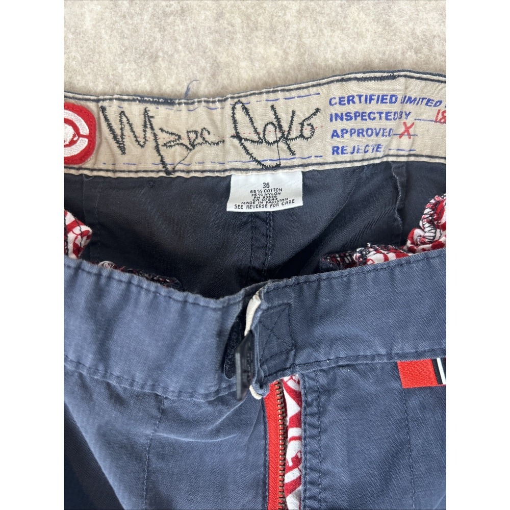 y2k ecko unltd Hiking Pants Blue Size 36 - Picture 2 of 7